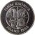 obverse of 5 Krónur (1996 - 2008) coin with KM# 28a from Iceland. Inscription: FIMM KRÓNUR ÍSLAND 1999