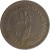 reverse of 3 Pence - Elizabeth II - 1'st Portrait (1955 - 1964) coin with KM# 3 from Rhodesia and Nyasaland. Inscription: RHODESIA AND NYASALAND 19 57 · THREE PENCE ·