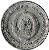 obverse of 5 Dinara - SFR legend (1963) coin with KM# 38 from Yugoslavia. Inscription: COЦИЈAЛИCTИЧKA ФЕДЕРАТИВHА РЕПУБЛИКА JУГОСЛАВИJА