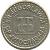 obverse of 50 Para - Smaller (1994) coin with KM# 163 from Yugoslavia.