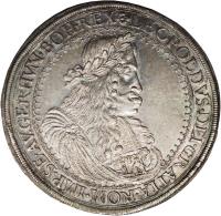 obverse of 2 Speciestaler - Leopold - Graz mint (1670 - 1684) coin with KM# 1269x from Austria.