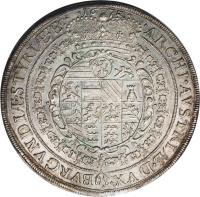 reverse of 2 Speciestaler - Leopold - Graz mint (1670 - 1684) coin with KM# 1269x from Austria.