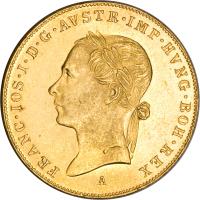 obverse of 1 Ducat - Franz Joseph I - Golden Jubilee (1898) coin with KM# 2268 from Austria.