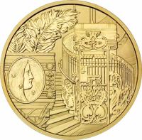 Austria coin 100 Euro - Linke Wienzeile Nr.38 (2007) obverse obverse of 100 Euro - Linke Wienzeile Nr.38 (2007) coin with KM# 3155 from Austria.