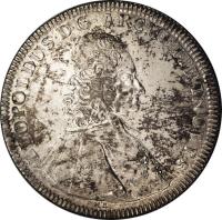 Austrian States coin 1 Speciestaler - Leopold Anton Eleutherius (1738 - 1744) obverse obverse of 1 Speciestaler - Leopold Anton Eleutherius (1738 - 1744) coin with KM# 338 from Austrian States.