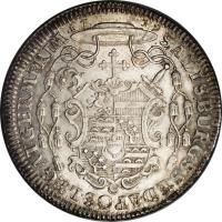 Austrian States coin 1 Speciestaler - Leopold Anton Eleutherius (1738 - 1744) reverse reverse of 1 Speciestaler - Leopold Anton Eleutherius (1738 - 1744) coin with KM# 338 from Austrian States.