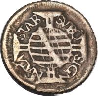 Brazil coin 40 Réis - Pedro II (1700 - 1702) reverse reverse of 40 Réis - Pedro II (1700 - 1702) coin with KM# 86 from Brazil. Inscription: SIGN NATA STAB. SVBQ