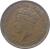 obverse of 1 Penny - George VI (1937) coin with KM# 29 from Jamaica. Inscription: · GEORGE VI KING AND EMPEROR OF INDIA