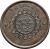 obverse of 20 Cash (1912) coin with Y# 448 from China.