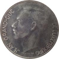 Luxembourg coin 10 Francs - Jean I (1971 - 1980) obverse obverse of 10 Francs - Jean I (1971 - 1980) coin with KM# 57 from Luxembourg. Inscription: JEAN GRAND-DUC DE LUXEMBOURG J.N. LEFEVRE