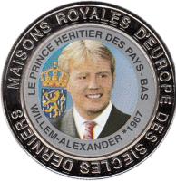 Congo - Democratic Republic coin 5 Francs - Prince Willem-Alexander (1999) obverse obverse of 5 Francs - Prince Willem-Alexander (1999) coin with KM# 90 from Congo - Democratic Republic. Inscription: BANQUE CENTRALE REPUBLIQUE DEMOCRATIQUE DU CONGO 5 FRANCS 1999