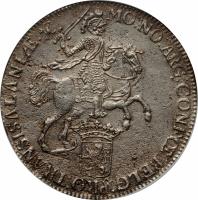 Dutch Republic coin 1 Ducaton (1720 - 1764) obverse obverse of 1 Ducaton (1720 - 1764) coin with KM# 80 from Dutch Republic.