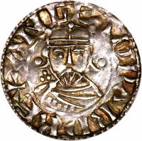 obverse of 1 Penny - Edward - Small Cross (1042 - 1066) coin with SP# 1183 from England.