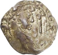 England coin 1 Penny - Stephen - Watford (1136 - 1145) obverse obverse of 1 Penny - Stephen - Watford (1136 - 1145) coin with SP# 1278 from England. Inscription: + STIEFNE REX