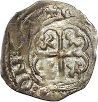 England coin 1 Penny - Stephen - Watford (1136 - 1145) reverse reverse of 1 Penny - Stephen - Watford (1136 - 1145) coin with SP# 1278 from England. Inscription: + GILIBERT:ON: