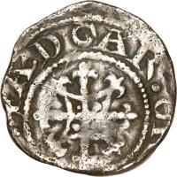 England coin 1 Penny - Henry I - Quadrilateral on Cross Fleury (1125 - 1135) reverse reverse of 1 Penny - Henry I - Quadrilateral on Cross Fleury (1125 - 1135) coin with SP# 1276 from England. Inscription: +AEDGAR:ON: LVNDEN