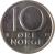 reverse of 10 Øre - Olav V (1974 - 1991) coin with KM# 416 from Norway. Inscription: 10 ØRE NORGE