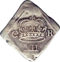 England coin 1 Shilling - Charles I - Newark siege (1645 - 1646) obverse obverse of 1 Shilling - Charles I - Newark siege (1645 - 1646) coin with SP# 3143 from England. Inscription: C R XII