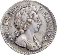 England coin 1 Farthing - William III (1695) obverse obverse of 1 Farthing - William III (1695) coin with SP# 3558 from England. Inscription: GVLIELMVS · TERTIVS ·