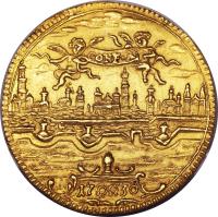 German States coin 1 Ducat - Karl VI - Augsburg Confession - Trade Coinage (1730) obverse obverse of 1 Ducat - Karl VI - Augsburg Confession - Trade Coinage (1730) coin with KM# 139 from German States. Inscription: CONF · A 17 30