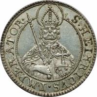 German States coin 5 Conventionskreuzer - Adam Friedrich (1766) obverse obverse of 5 Conventionskreuzer - Adam Friedrich (1766) coin with KM# 132 from German States. Inscription: S.HEINRICVS.IMPERATOR.