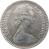 obverse of 25 Cents - Elizabeth II - 2'nd Portrait (1964) coin with KM# 4 from Rhodesia. Inscription: ELIZABETH THE SECOND