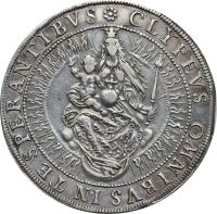 German States coin 1 Thaler - Maximilian I (1639 - 1641) reverse reverse of 1 Thaler - Maximilian I (1639 - 1641) coin with KM# 263 from German States.