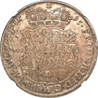 German States coin 1 Thaler - Friedrich Wilhelm III (1695 - 1696) obverse obverse of 1 Thaler - Friedrich Wilhelm III (1695 - 1696) coin with KM# 604 from German States. Inscription: *FRIDER*IIID*G*M*B*S*R*I*A*C*&*EL* 1695