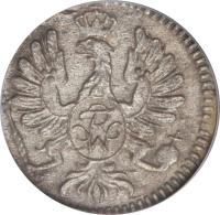 German States coin 1 Kreuzer - Friedrich Wilhelm II (1792 - 1797) obverse obverse of 1 Kreuzer - Friedrich Wilhelm II (1792 - 1797) coin with KM# 6 from German States.