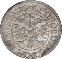 German States coin 1/36 Thaler - Leopold I (1660 - 1671) obverse obverse of 1/36 Thaler - Leopold I (1660 - 1671) coin with KM# 130 from German States.