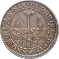German States coin 2/3 Thaler - Johann Friedrich (1679) reverse reverse of 2/3 Thaler - Johann Friedrich (1679) coin with KM# 224 from German States.