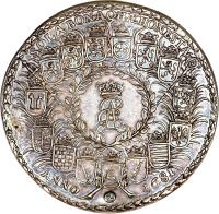 German States coin 2 Thaler - Ernst August (1681) obverse obverse of 2 Thaler - Ernst August (1681) coin with KM# 282 from German States.