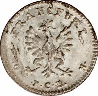 German States coin 1 Kreuzer (1778 - 1789) obverse obverse of 1 Kreuzer (1778 - 1789) coin with KM# 257 from German States.