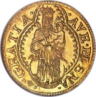 German States coin 2 Ducat - Trade Coinage (1649 - 1666) reverse reverse of 2 Ducat - Trade Coinage (1649 - 1666) coin with KM# 228 from German States.