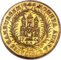 German States coin 1 Dukat - Josef I - Trade Coinage (1705 - 1710) reverse reverse of 1 Dukat - Josef I - Trade Coinage (1705 - 1710) coin with KM# 333 from German States.