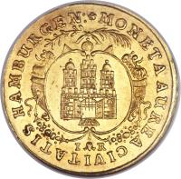 German States coin 2 Ducat - Karl VI - Trade Coinage (1713 - 1740) reverse reverse of 2 Ducat - Karl VI - Trade Coinage (1713 - 1740) coin with KM# 345 from German States.