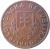 obverse of 20 Halierov (1940 - 1942) coin with KM# 4 from Slovakia. Inscription: SLOVENSKÁ REPUBLIKA 1940
