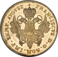 German States coin 2 Ducat - Franz I - Trade Coinage (1754 - 1765) obverse obverse of 2 Ducat - Franz I - Trade Coinage (1754 - 1765) coin with KM# 413 from German States. Inscription: FRANCISCVS D.G.ROM.IMP.SEMP.AVGVST