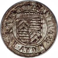 German States coin 3 Kreuzer - Philipp Moritz (1612 - 1619) reverse reverse of 3 Kreuzer - Philipp Moritz (1612 - 1619) coin with KM# 138 from German States.