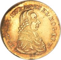 obverse of 1 Ducat - Friedrich Karl Josef - Trade Coinage (1795) coin with KM# 411 from German States.