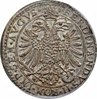 German States coin 1 Thaler - Ferdinand II (1623 - 1625) obverse obverse of 1 Thaler - Ferdinand II (1623 - 1625) coin with KM# 20 from German States.
