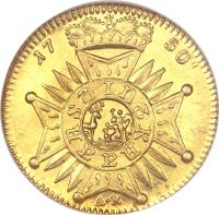 German States coin 1 Ducat - Karl Theodor - Trade Coinage (1750) reverse reverse of 1 Ducat - Karl Theodor - Trade Coinage (1750) coin with KM# 357 from German States.