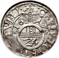 German States coin 1/24 Thaler - Philipp II (1612 - 1618) reverse reverse of 1/24 Thaler - Philipp II (1612 - 1618) coin with KM# 12 from German States.