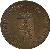 obverse of 1 Pfennig - Heinrich LXXII (1841 - 1844) coin with KM# 1 from German States. Inscription: FURSTENTH. REUSS LOBENST. EBERSD.