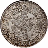 German States coin 1 Thaler - Johann Casimir / Johann Ernst II (1623 - 1629) obverse obverse of 1 Thaler - Johann Casimir / Johann Ernst II (1623 - 1629) coin with KM# 93 from German States.