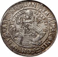 German States coin 1 Thaler - Johann Casimir / Johann Ernst II (1623 - 1629) reverse reverse of 1 Thaler - Johann Casimir / Johann Ernst II (1623 - 1629) coin with KM# 93 from German States.