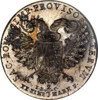 German States coin 2/3 Thaler - Friedrich August III (1792) reverse reverse of 2/3 Thaler - Friedrich August III (1792) coin with KM# 1033 from German States.