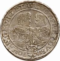 German States coin 1 Thaler - Christian II / Johann Georg I / August (1604 - 1611) reverse reverse of 1 Thaler - Christian II / Johann Georg I / August (1604 - 1611) coin with KM# 24 from German States.