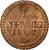 reverse of 1 Pfennig - Friedrich August I (1807 - 1809) coin with KM# 1057 from German States. Inscription: I PFENNIG 1807