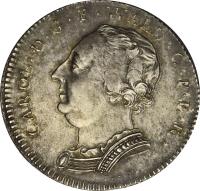 German States coin 2/3 Thaler - Karl August Friedrich (1752) obverse obverse of 2/3 Thaler - Karl August Friedrich (1752) coin with KM# 263 from German States. Inscription: CAROL.D.G.P.WALD.C.P.E.R.